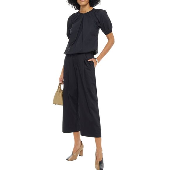 Rodebjer Women's 2400098 Size XS Black Tanderfit Cotton Cropped Pants NWT - Picture 1 of 8